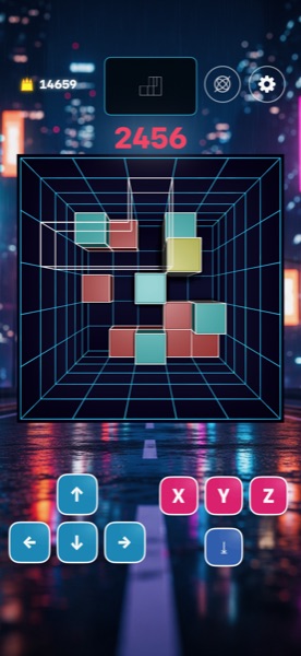 GridFall3D Gameplay 3